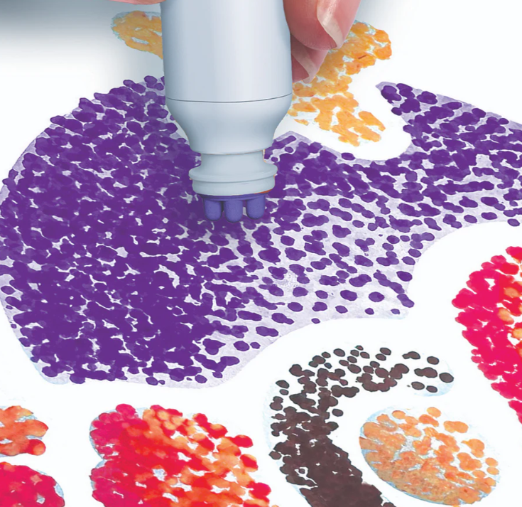 Enchanted Forest Dot Flowart