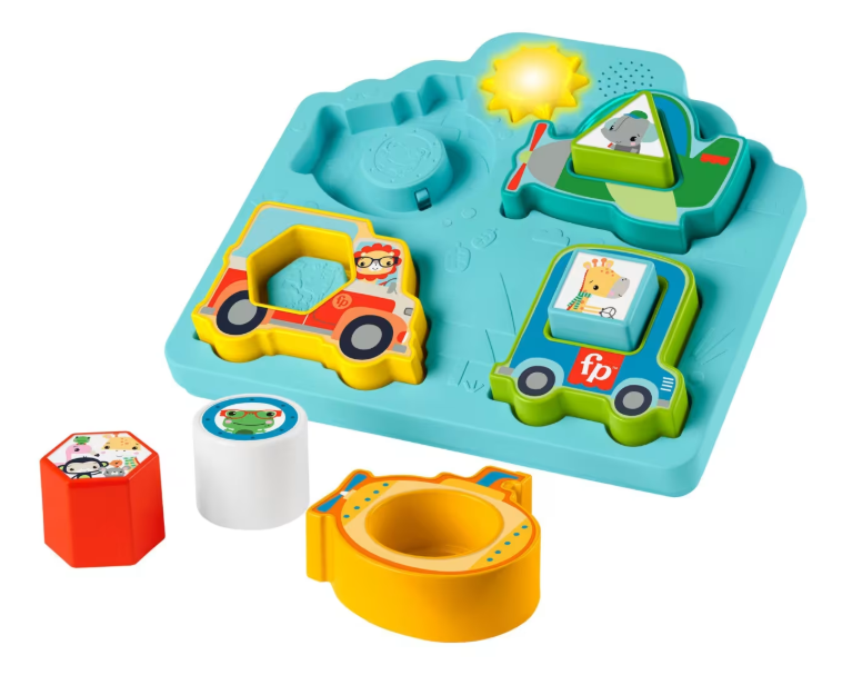 Shapes And Sounds Vehicle Puzzle