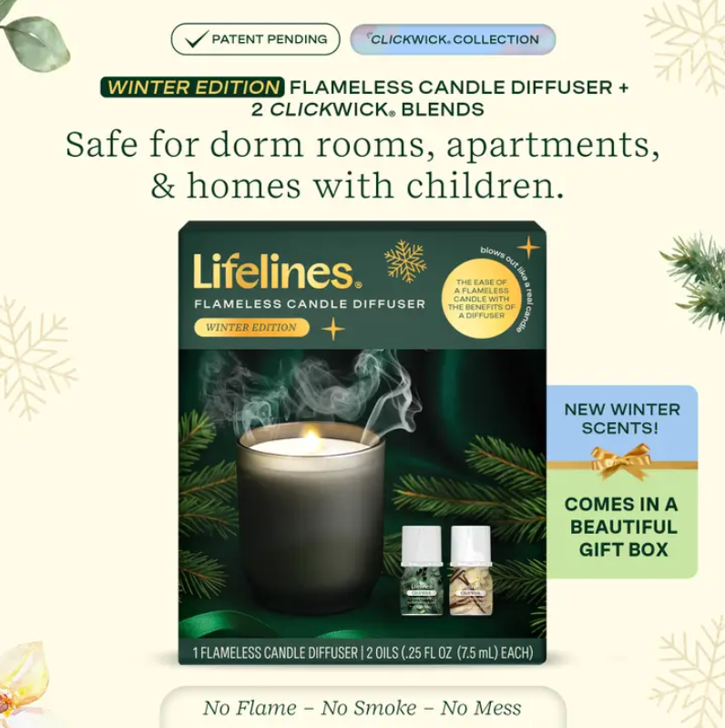 Flameless Candle Diffuser Winter Edition