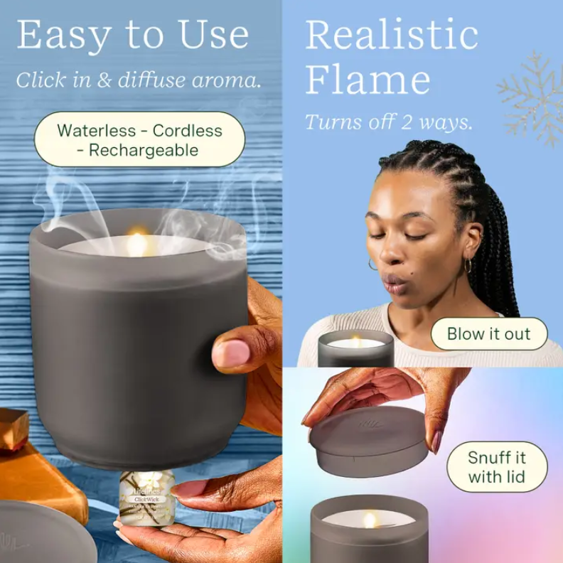 Flameless Candle Diffuser Winter Edition