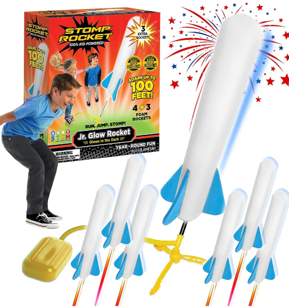 Jr Glow Stomp Rockets 7 Rockets