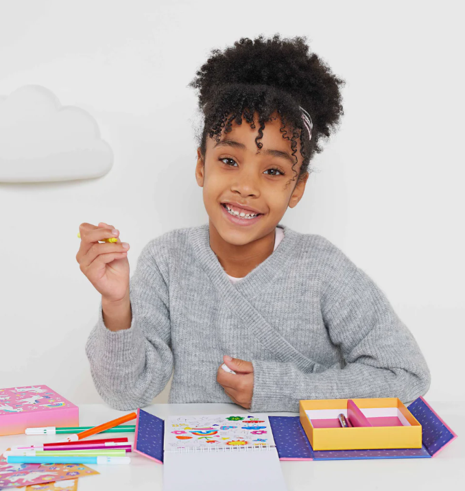 Sea Life Shimmer Coloring Set