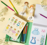 Vintage Paper Dolls Kit
