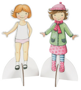 Vintage Paper Dolls Kit