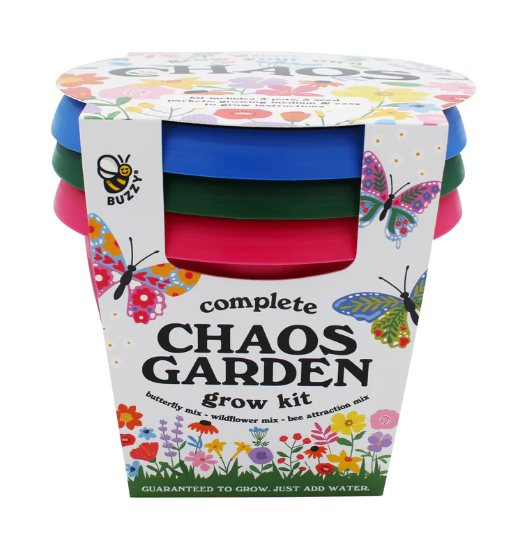 Chaos Garden Flower Grow Kit Buzzy Seeds