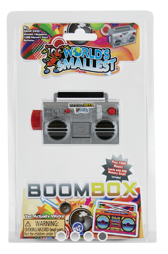 Boom Box Worlds Smallest