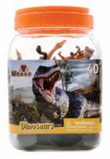 Dinosaur 40 piece playset