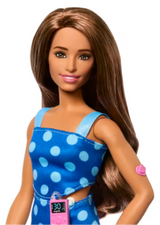 Blue Polka Dot Barbie Fashionista