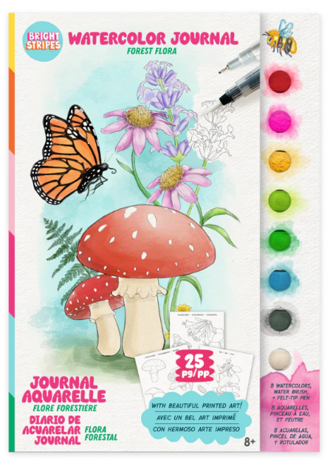 Flora Watercolor Journal