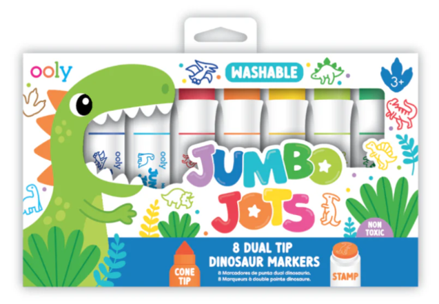 Dinosaur Jumbo Jots Dual Tip Marker