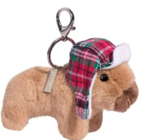 Winter Capybara Bag Charm