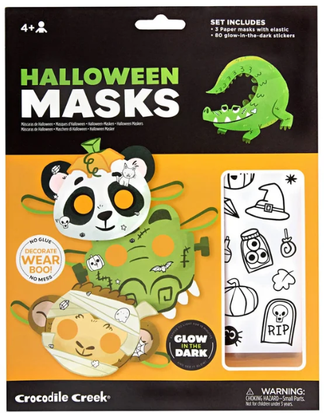 Halloween Masks Sticker Art