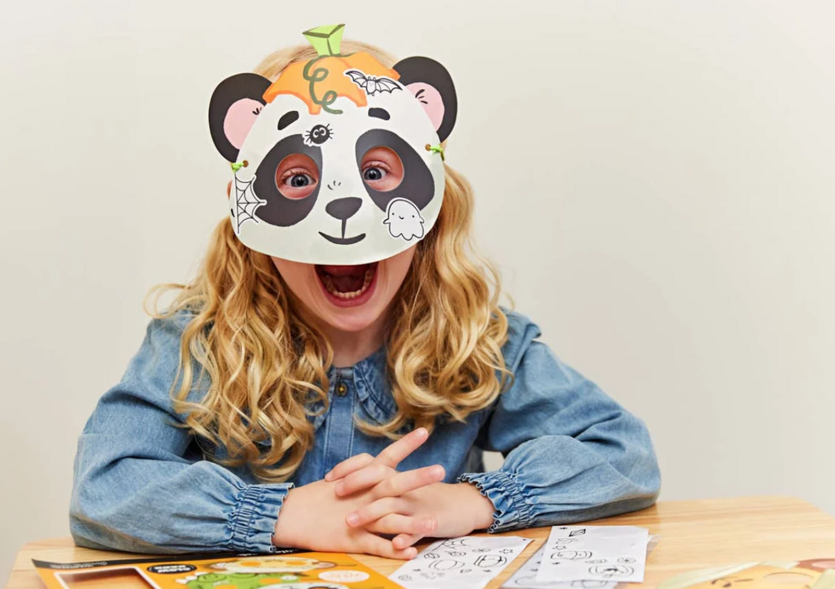 Halloween Masks Sticker Art