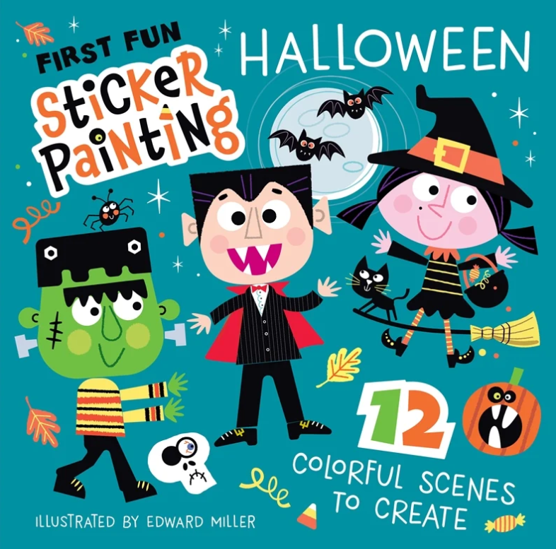 Halloween First Fun Sticker Painting