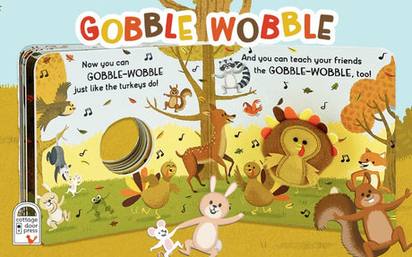 Gobble Wobble Finger Puppet Book