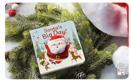 Santa's Big Day Finger Puppet Book