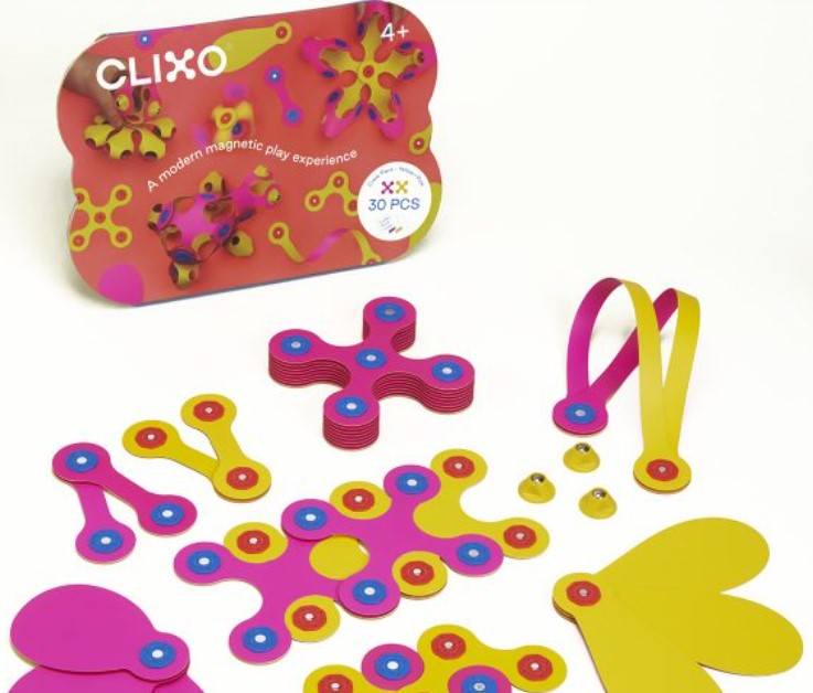 Clixo Yellow and Pink Crew Pack