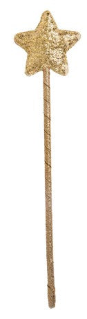 Gold Glitter Rainbow Wand