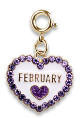 Birthstone February Charm