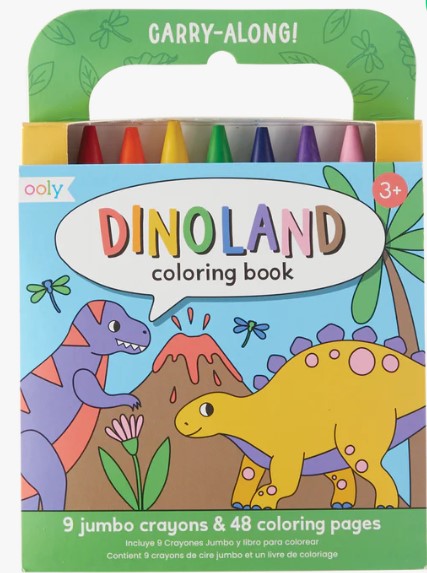 Dinoland Coloring Kit