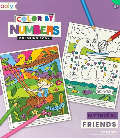 Mythical Friends Color By Number