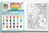 Wonderful World Color By Number Coloring Book