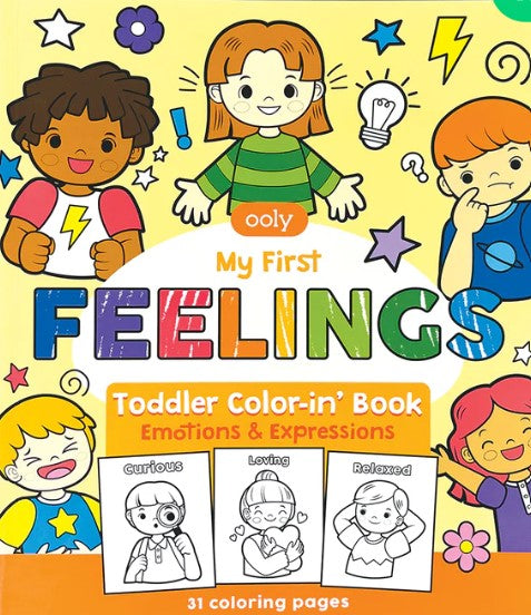 My First Feeling Color In Book