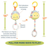 Tinkle Crinkle Pull and Play Sensory Toy