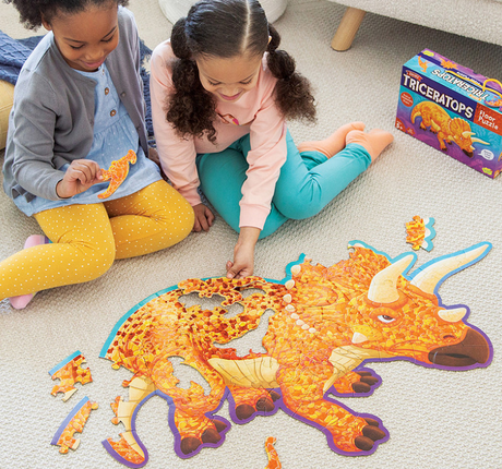 52 pc Triceratops Floor Puzzle