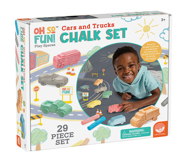 Cars and Trucks Chalk Set