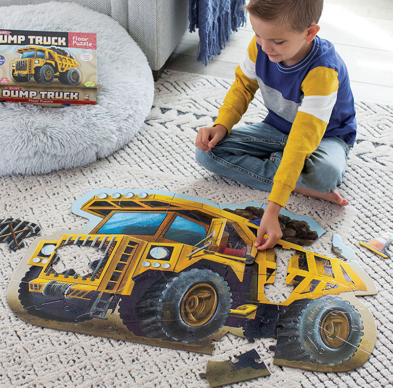 49 pc Dump Truck Floor Puzzle