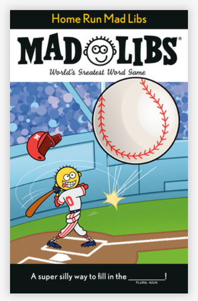 Home Run Mad Libs