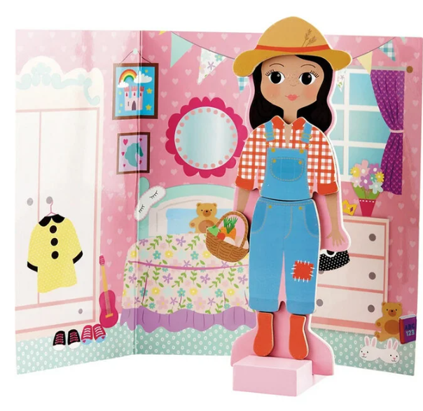Sophia Dress Up Doll Magnetic