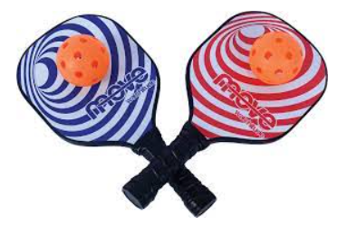 Pickle Ball Paddles and Balls