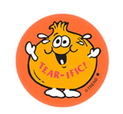 Scratch 'n Sniff Tear Ific Onion Stickers