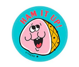 Scratch 'n Sniff Ham It Up Ham Stickers