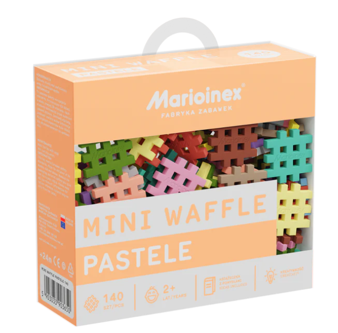 Mini Waffle Pastel 140pcs