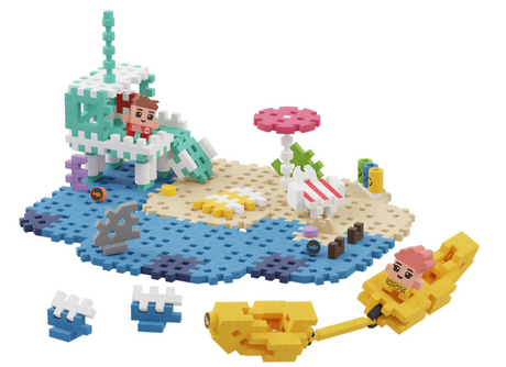 Mini Waffle Beach - 148pcs