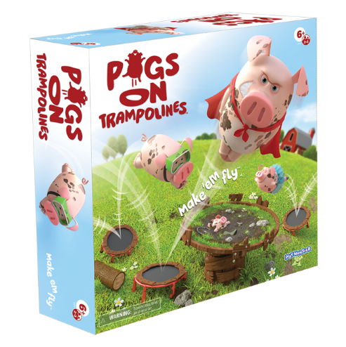 Pigs on Trampolines