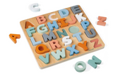 Alphabet Puzzle and Chalkboard