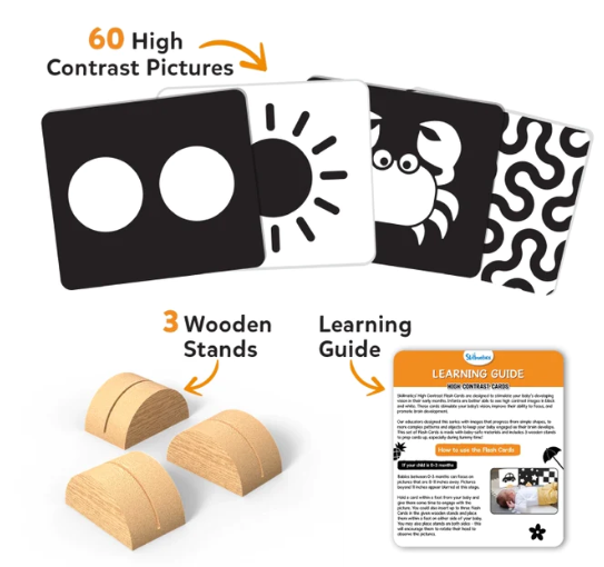 High Contrast Flash Cards