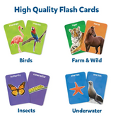 First 100 Animals Flash Cards