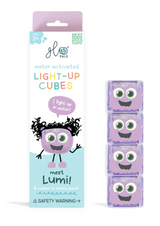 Lumi Glo Pals 4 Purple Light-Up Cubes