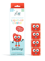 Sammy Glo Pals 4 Red Light-Up Cubes