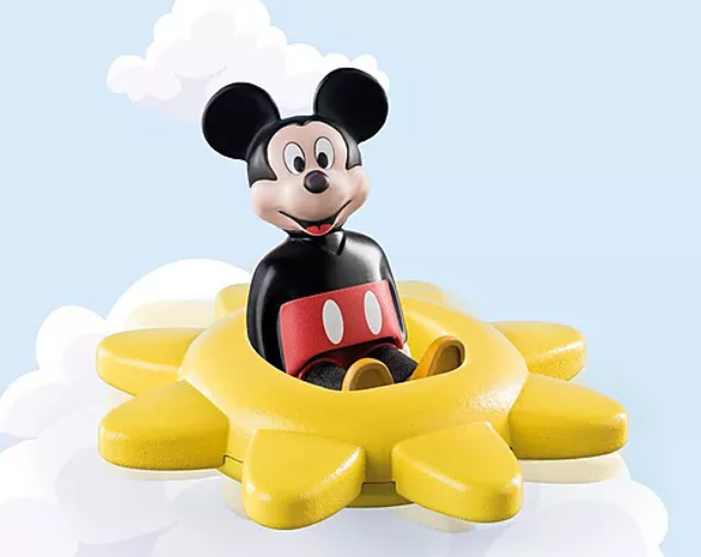 123 Disney Mickey's Spinning Sun with Rattle