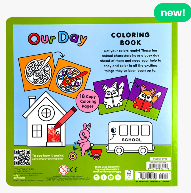 Our Day Copy Coloring Book