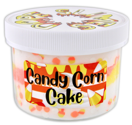 Candy Corn Cake Dope Slime