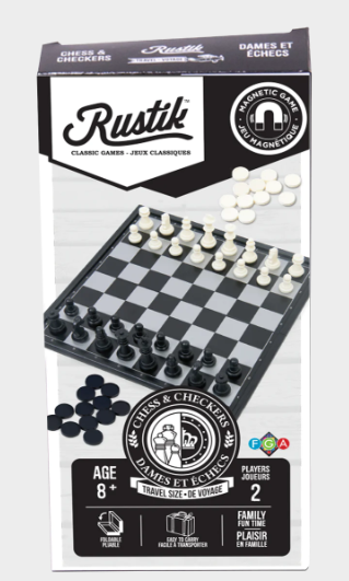 Rustik Magnetic Chess Game