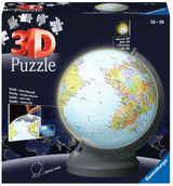 Globe With Light 3D Puzzle