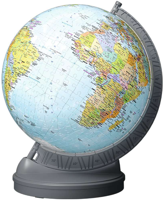 Globe With Light 3D Puzzle